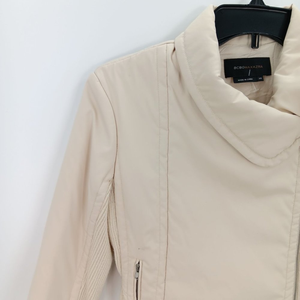 BCBGMAXAZRIA CREAM XS JACKET - Picture 11 of 16
